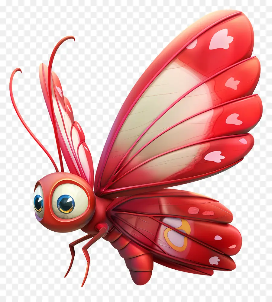 Kelebek，Kırmızı Kelebek PNG