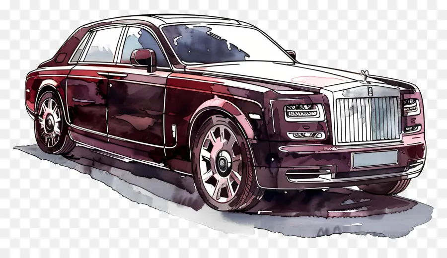 Lüks Araba，Rolls Royce Phantom PNG