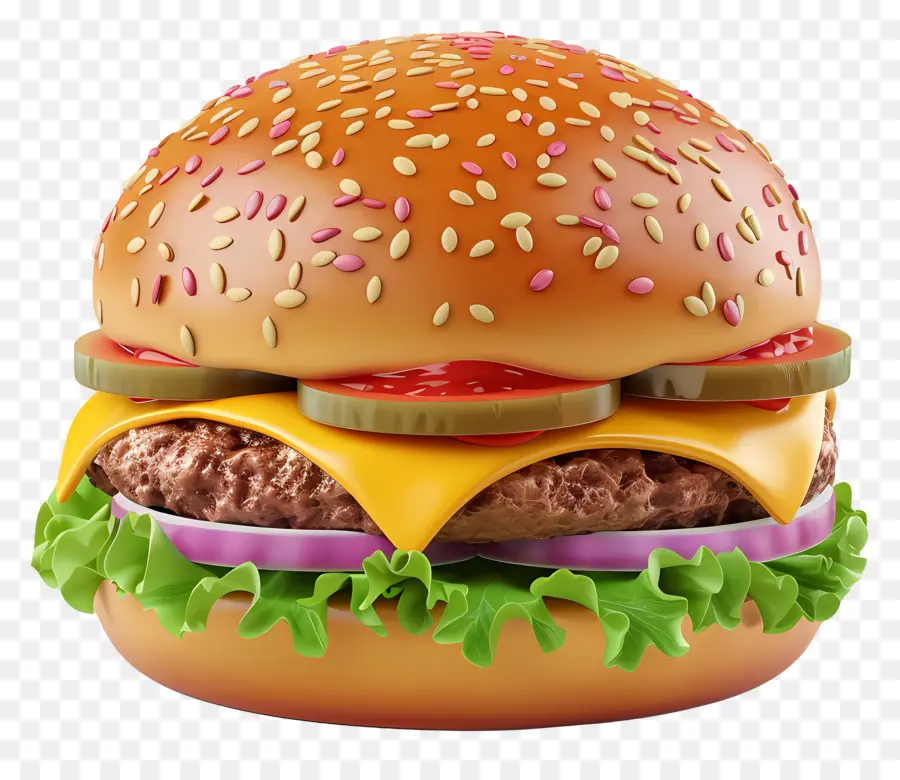 Büyük Burger，Hamburger PNG