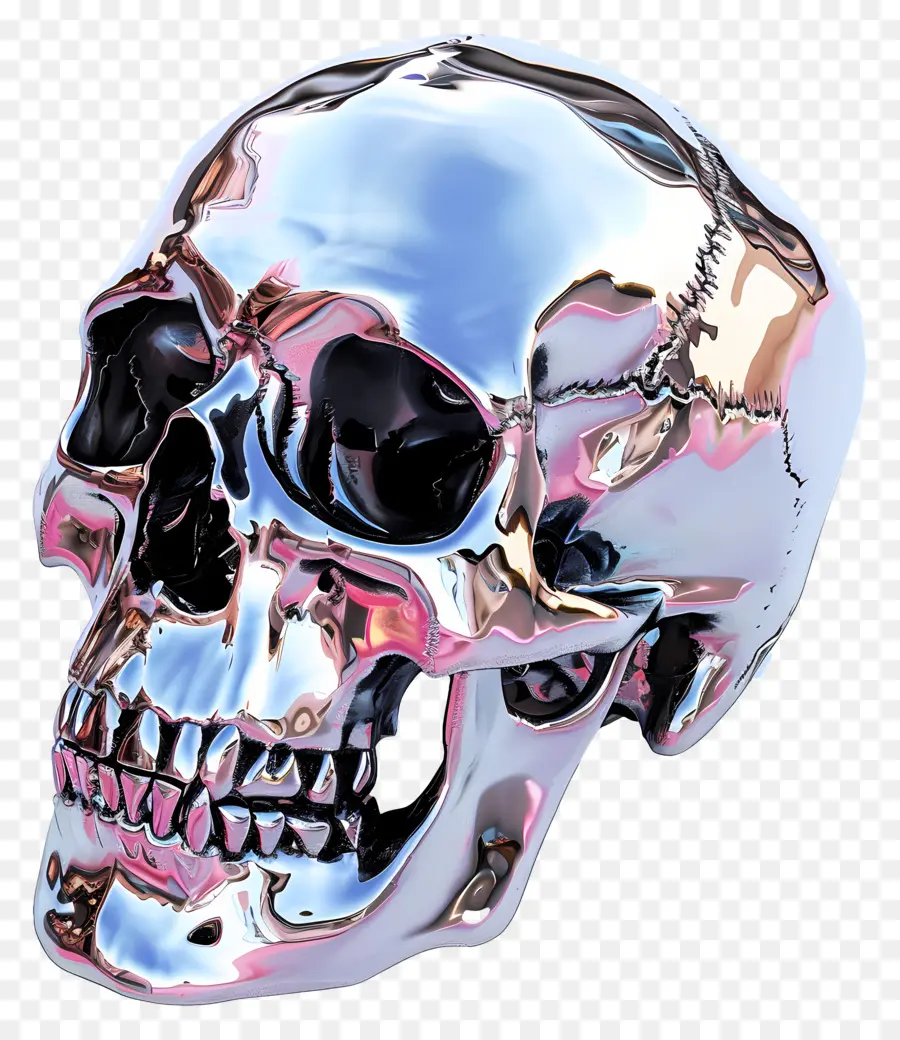 Kafatası，Metalik Kafatası PNG