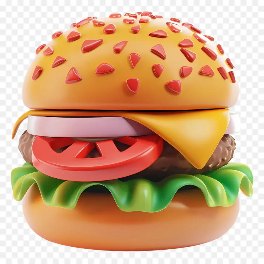 Büyük Burger，Tavuk Burger PNG