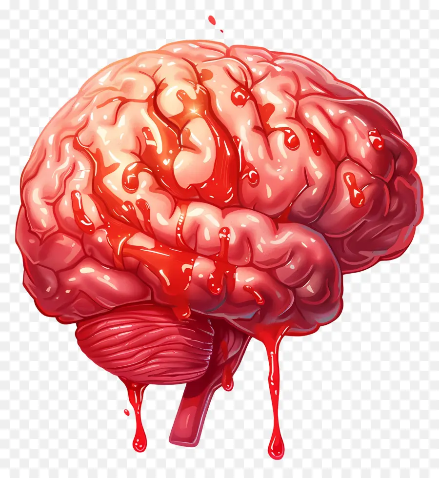 Animasyonlu Beyin，Beyin Hasarı PNG
