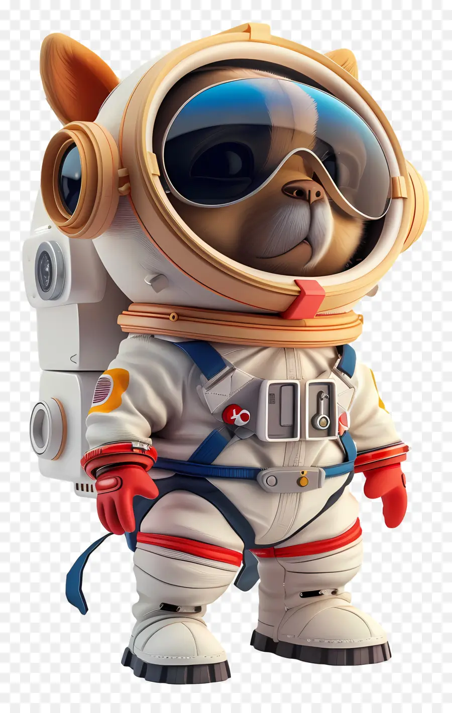 Hayvan，Astronot Kıyafetli Kedi PNG