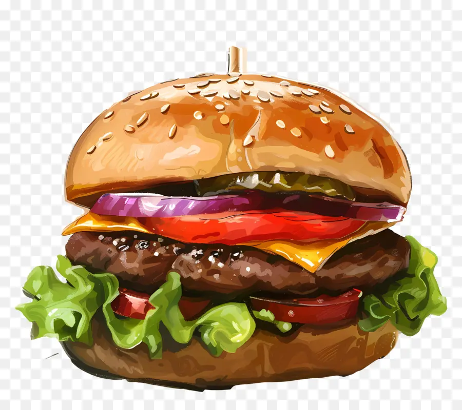 Sade Burger，Hamburger PNG
