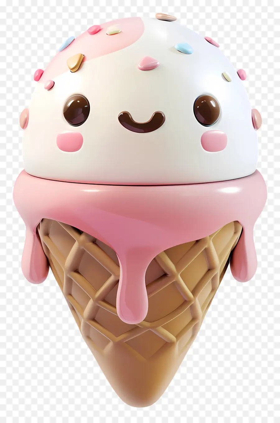 Tatlı Dondurma，Dondurma Koni PNG