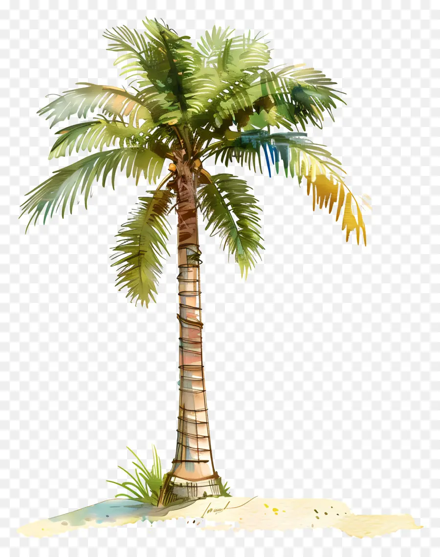 Palmiye Ağacı，Doğa PNG