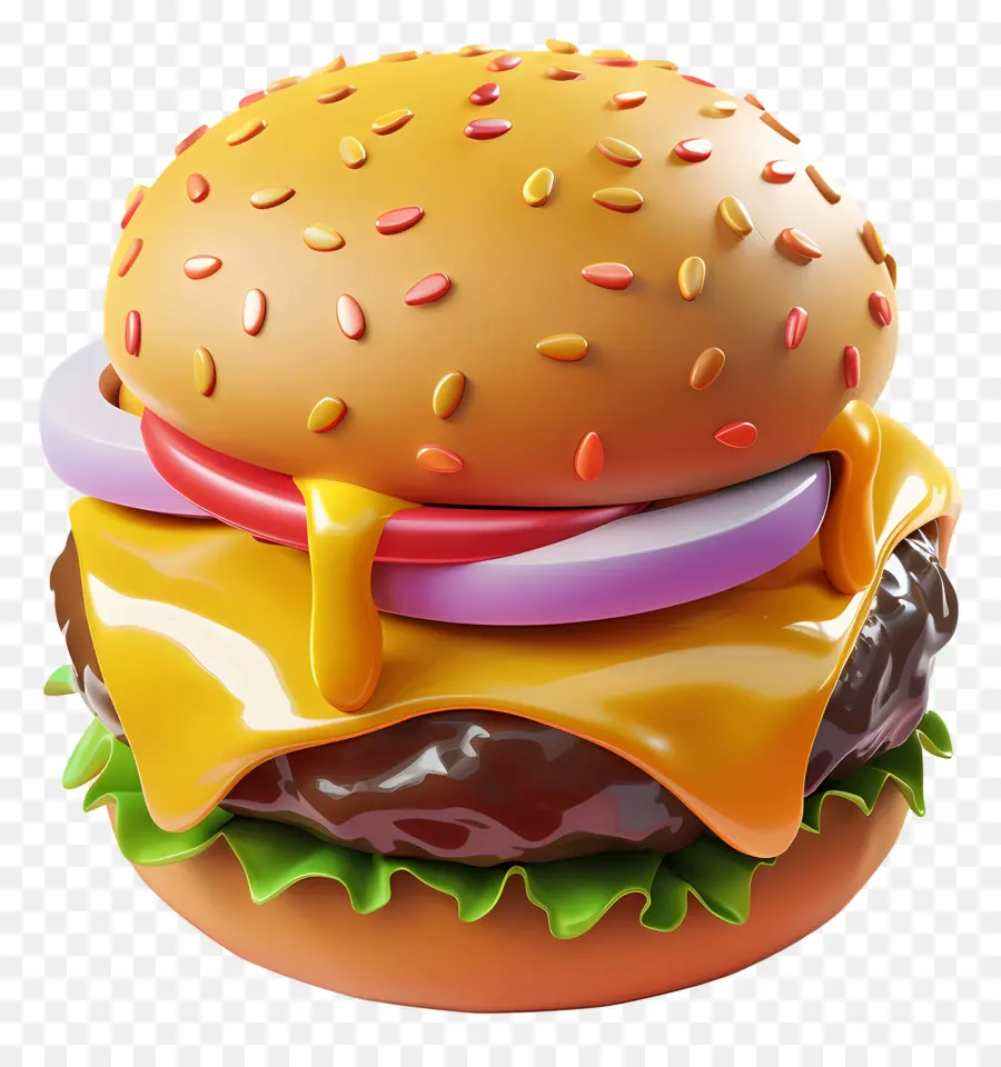 Peynir Burger，Hamburger PNG
