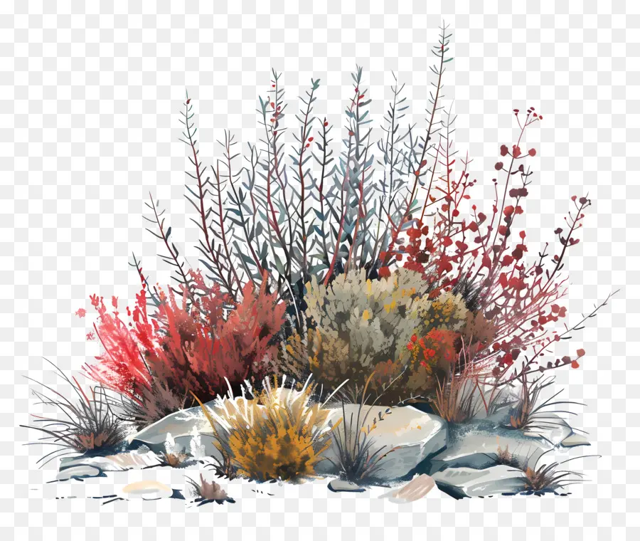Tundra Bitki örtüsü，Manzara Resim PNG