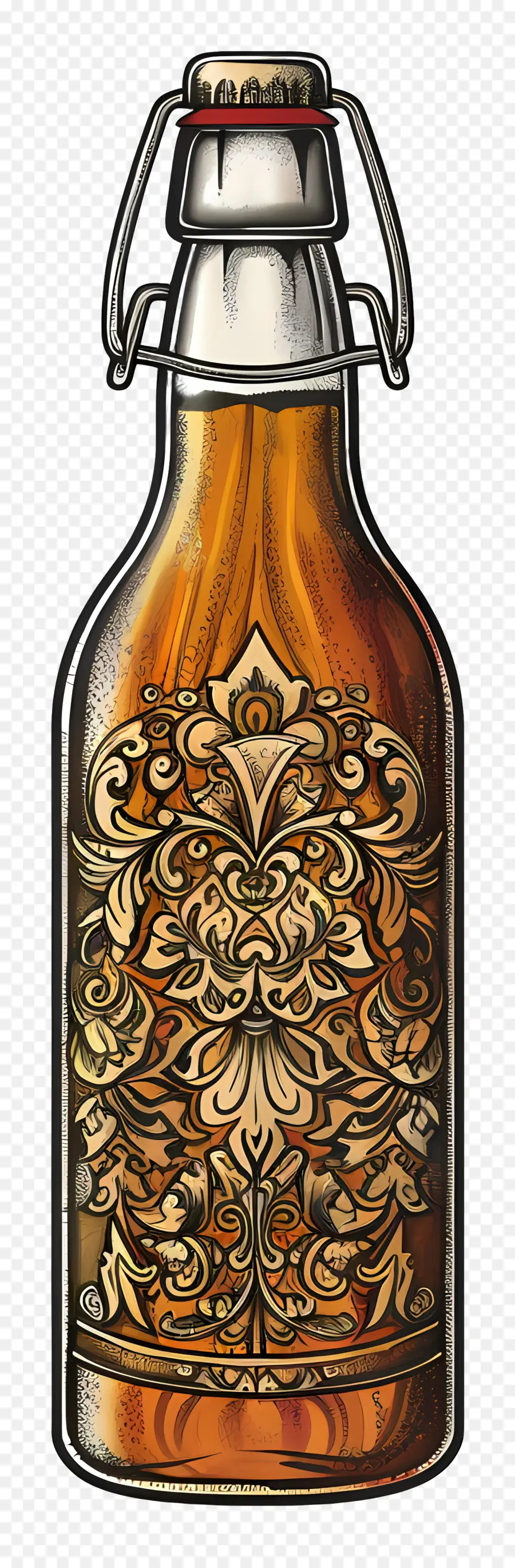 Bira şişesi，Alkol PNG