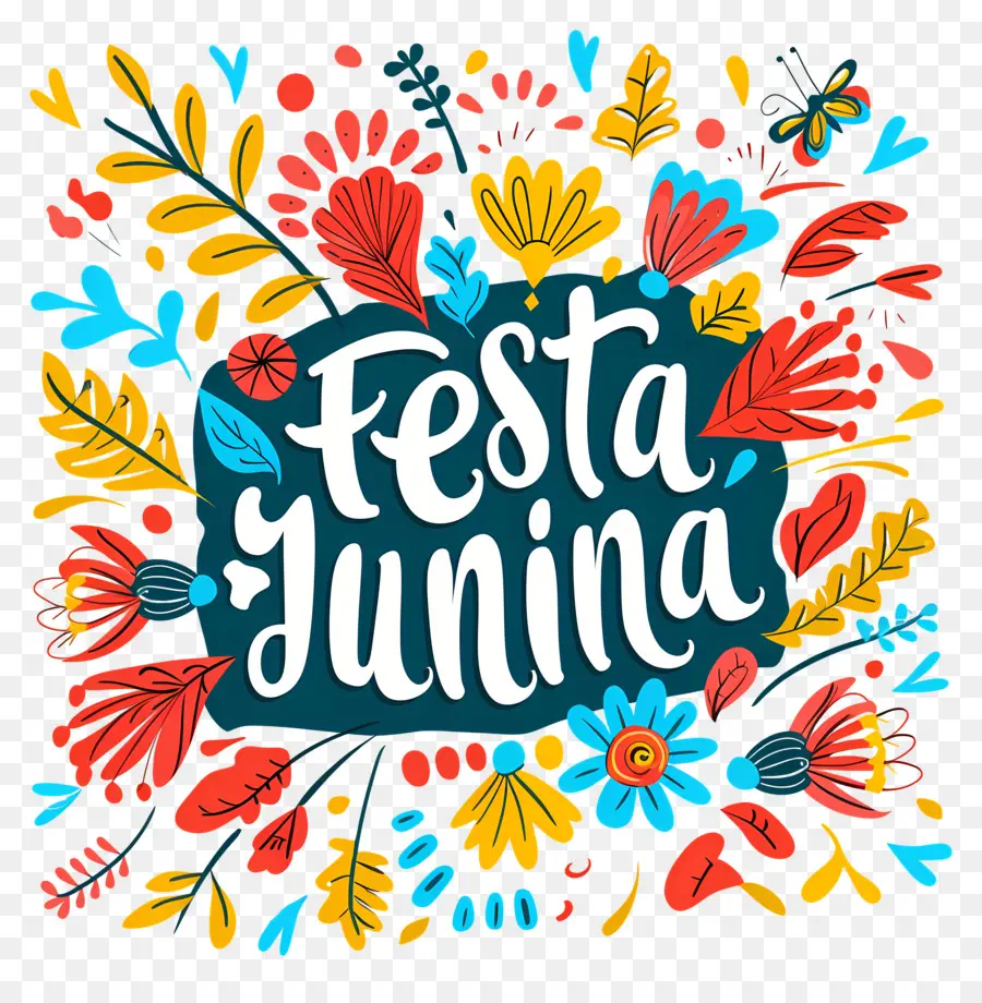 Festa Junina，çiçekler PNG