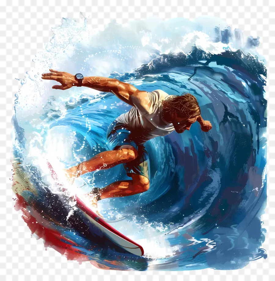 Sörf，Sörfçü PNG