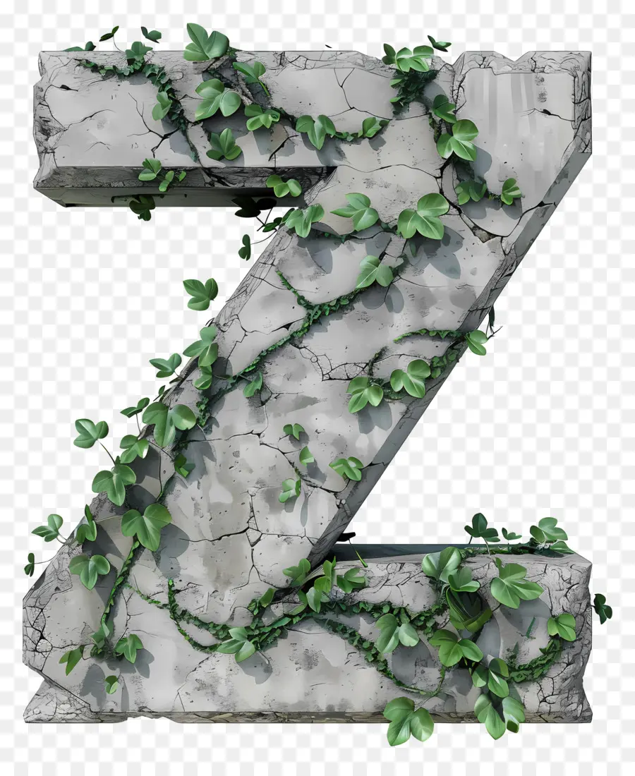 Mektup Z，çimento PNG