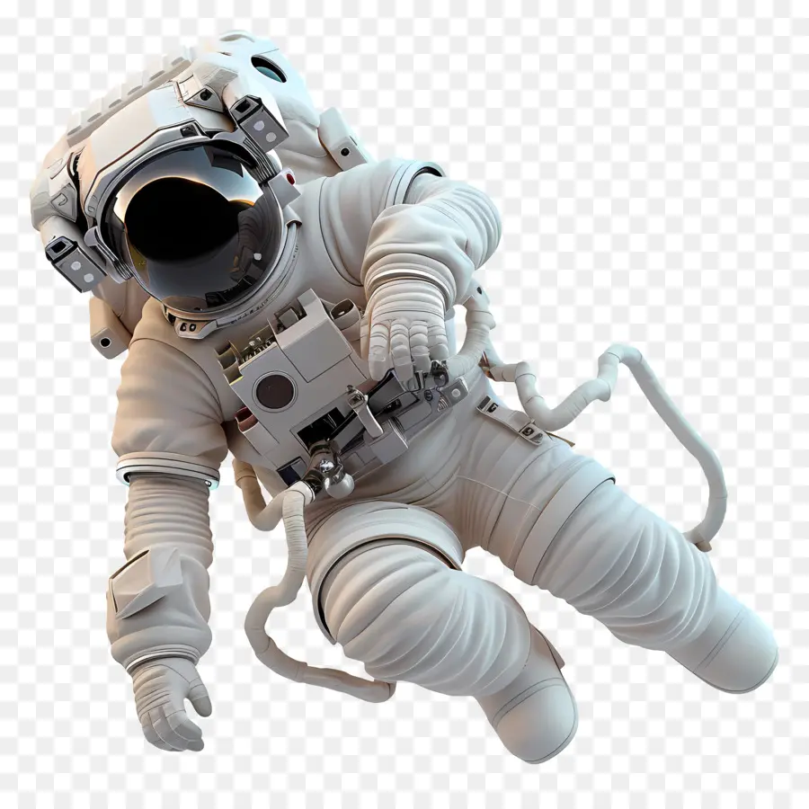 Astronot Yüzen，Astronotlar PNG