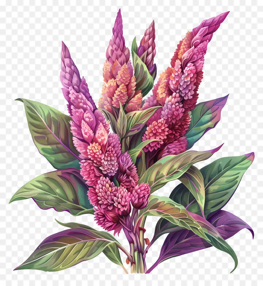 Kelozyum Çiçeği，Pembe çiçekler PNG