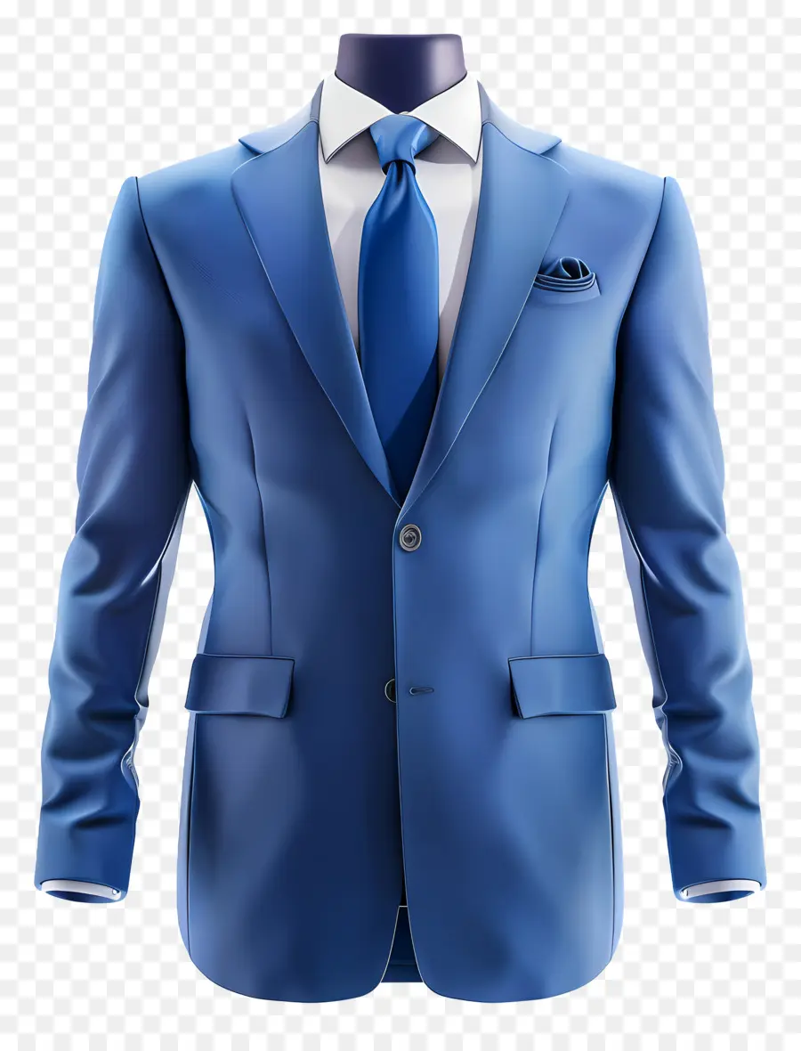 Mavi Takım，Takım Elbise PNG