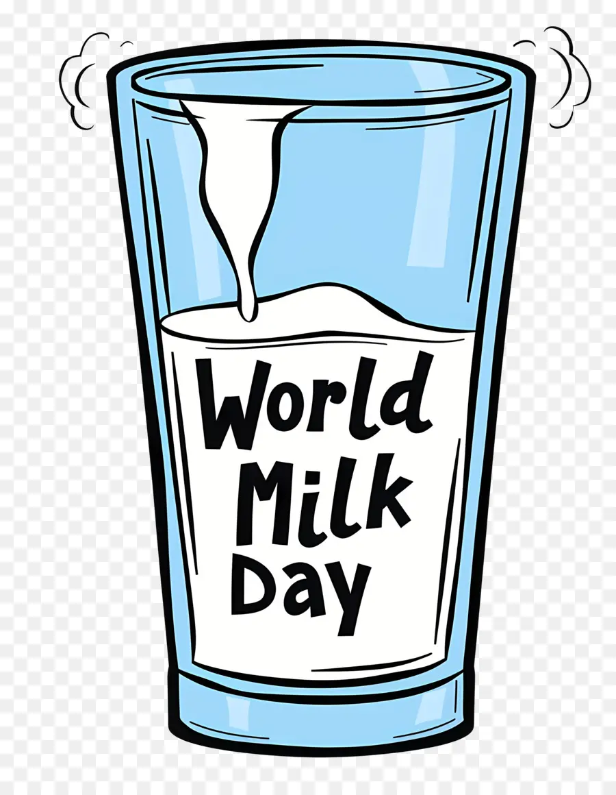 Dünya Süt Günü，Süt Cam PNG