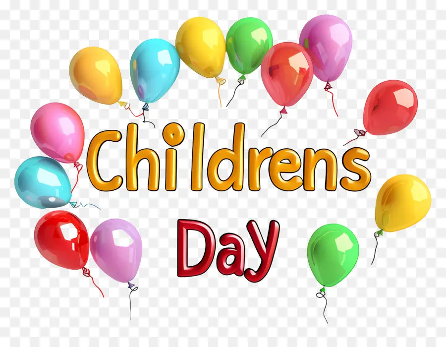 çocuklar Günü，Balonlar PNG