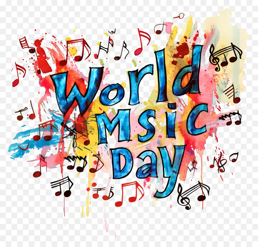 Dünya Müzik Günü，Soyut Resim PNG