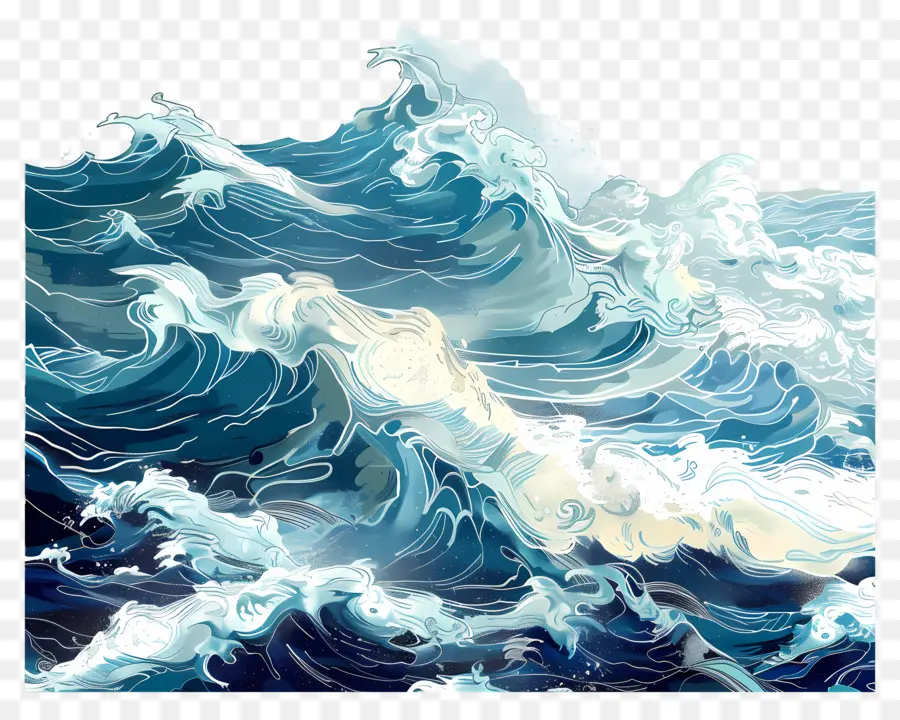 Okyanus Dalgaları，Okyanus Dalgası PNG