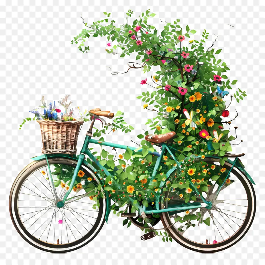 Dünya Bisiklet Günü，Yeşil Bisiklet PNG