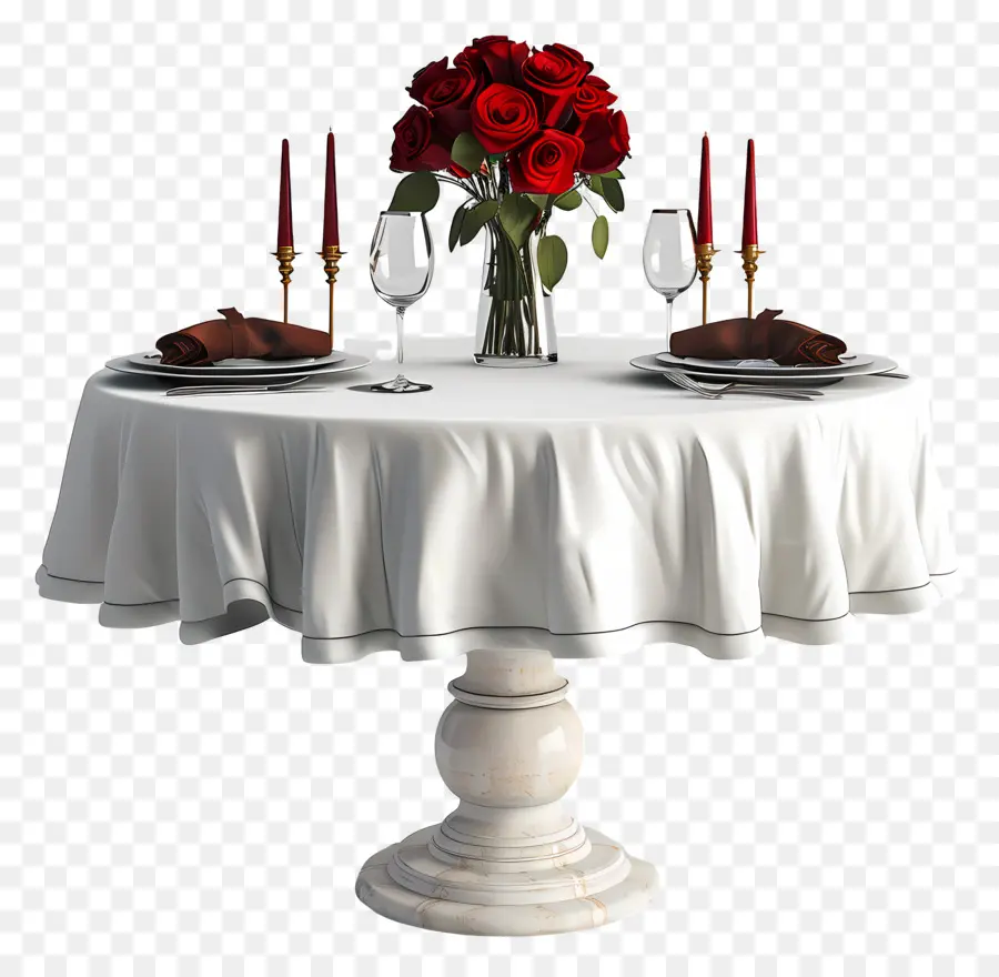 Romantik Yemek Masası，Sofra PNG
