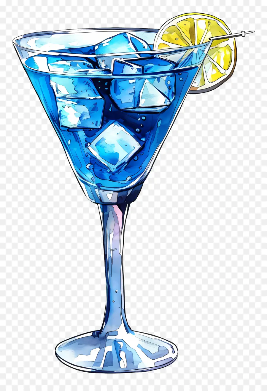 Mavi Kokteyl，Martini PNG