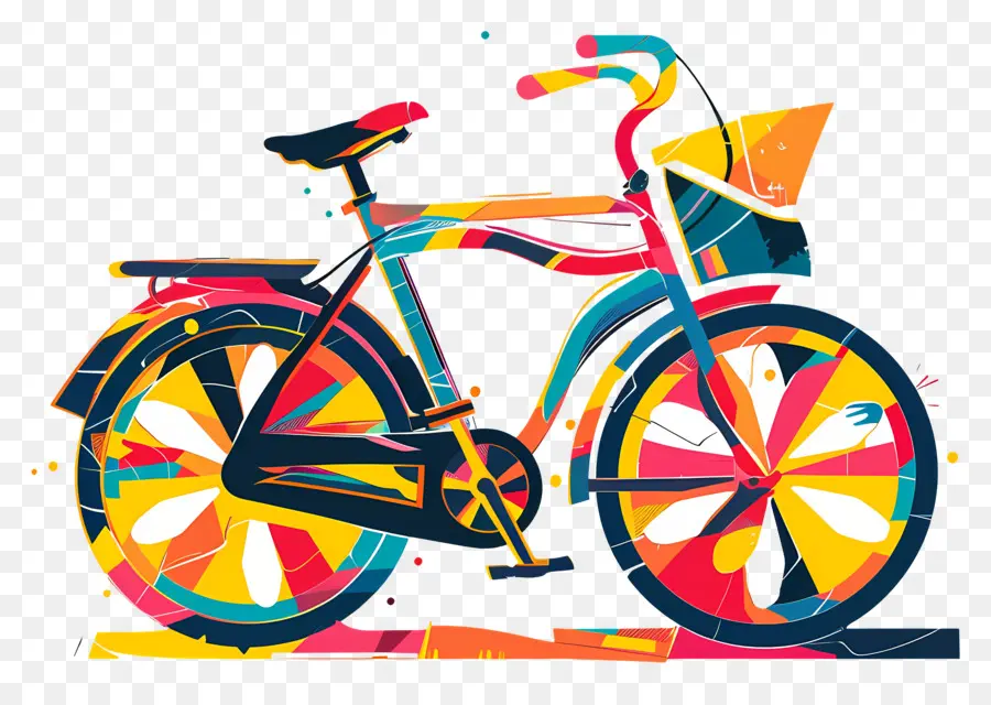 Dünya Bisiklet Günü，Grafiti Sanatı PNG