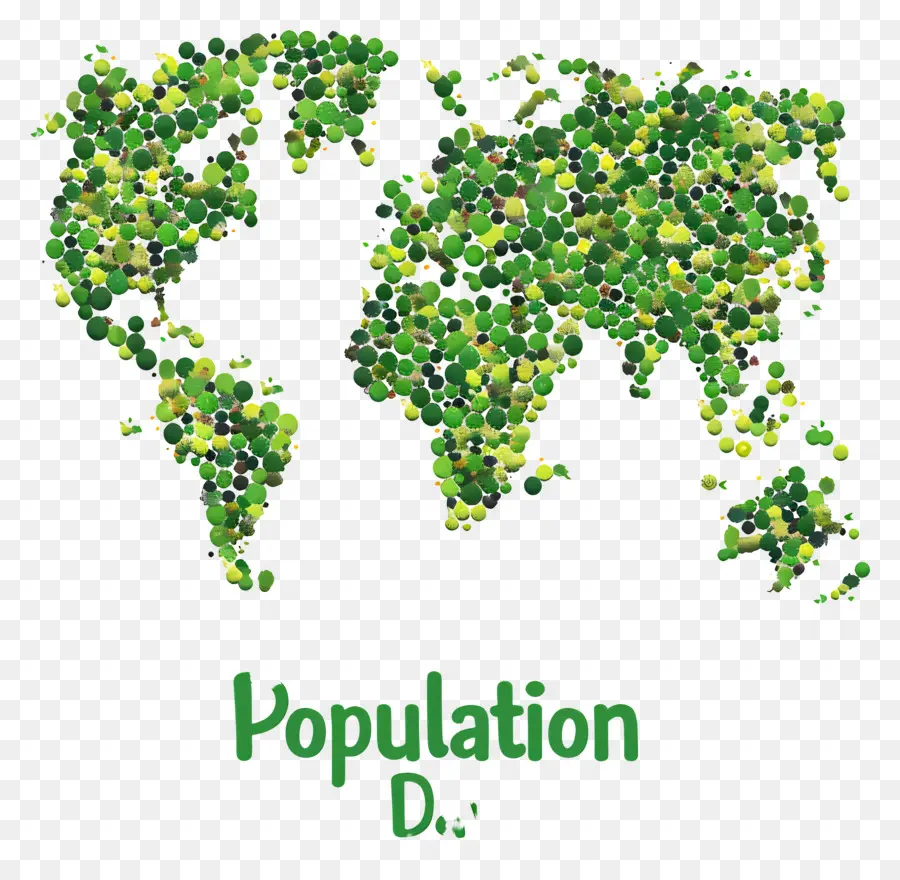 Dünya Nüfus Günü，Dünya Haritası PNG