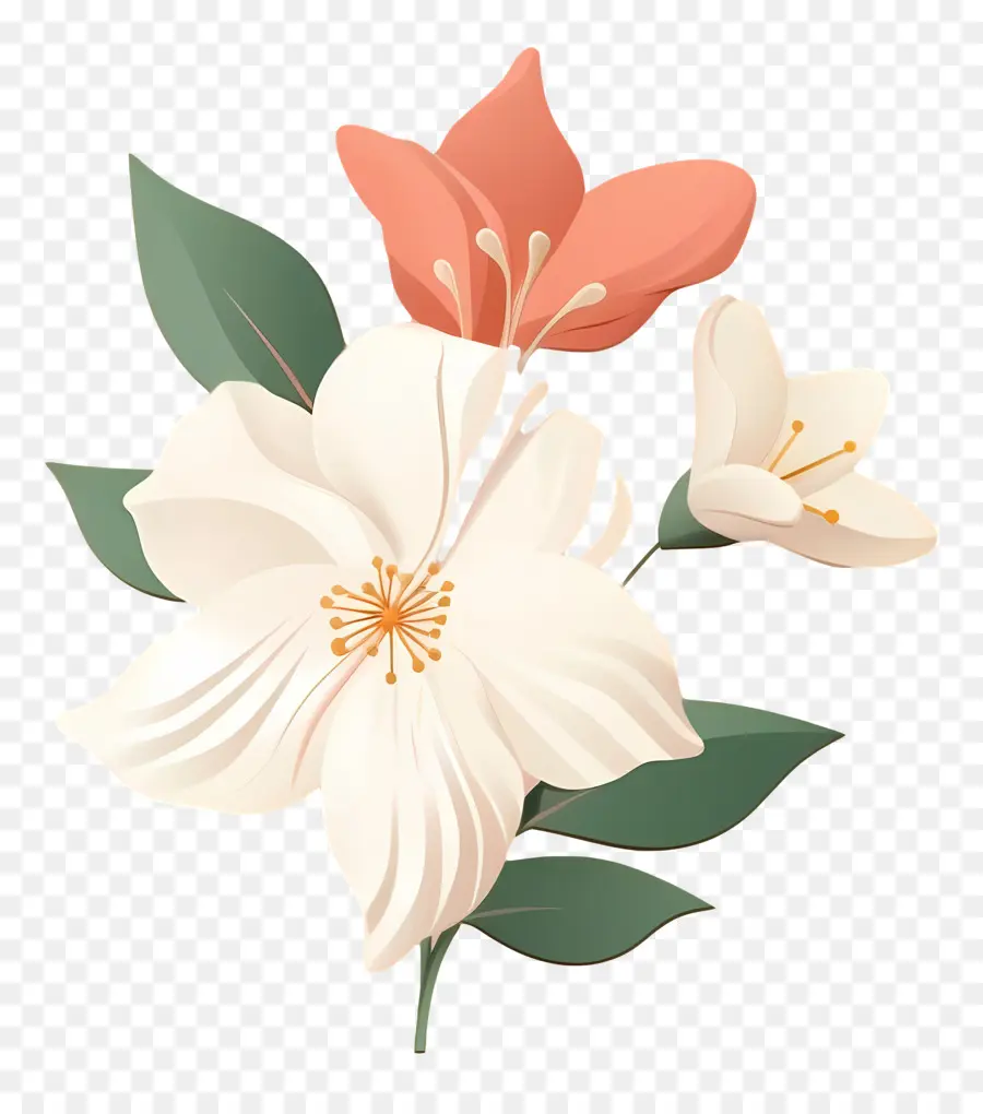 Romantik çiçek，çiçek PNG