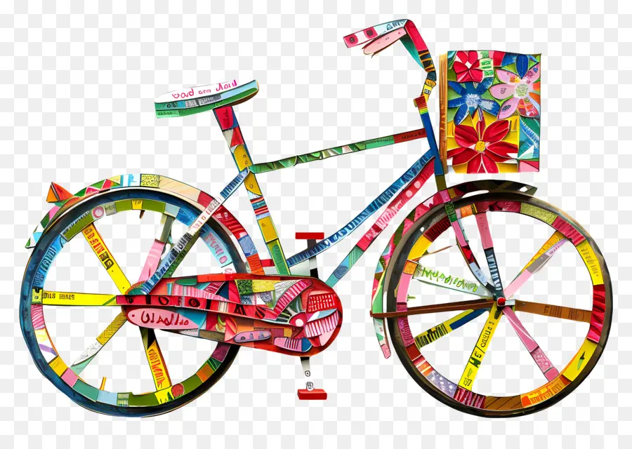 Dünya Bisiklet Günü，Renkli PNG