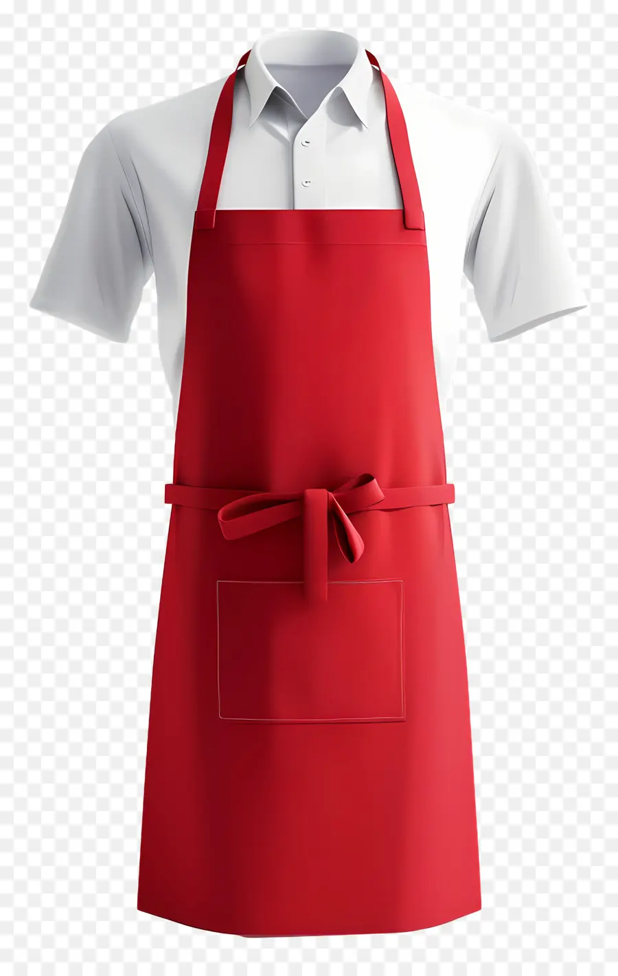 Kırmızı önlük，Garson Kıyafetleri PNG