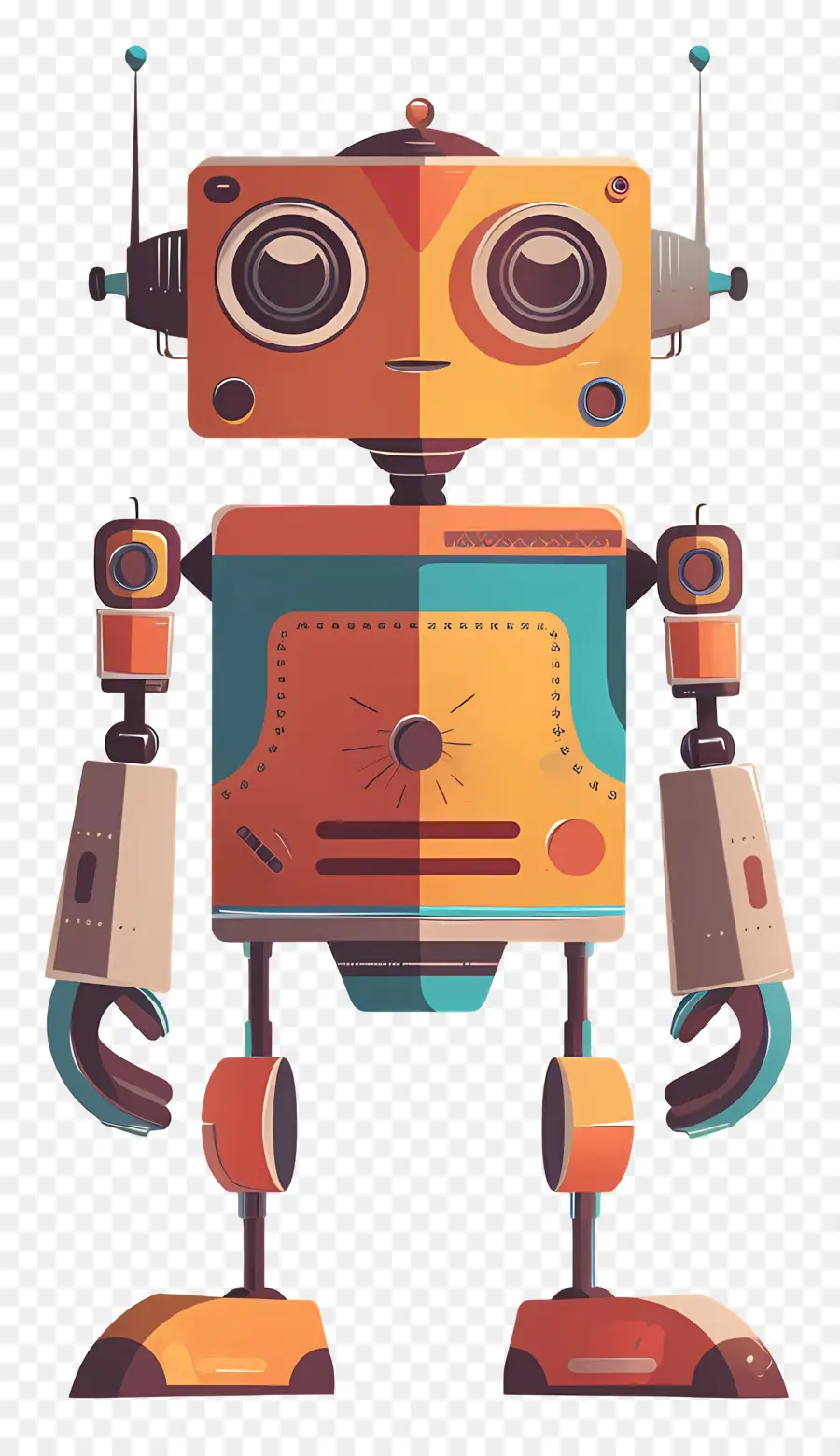 Robot，Turuncu PNG