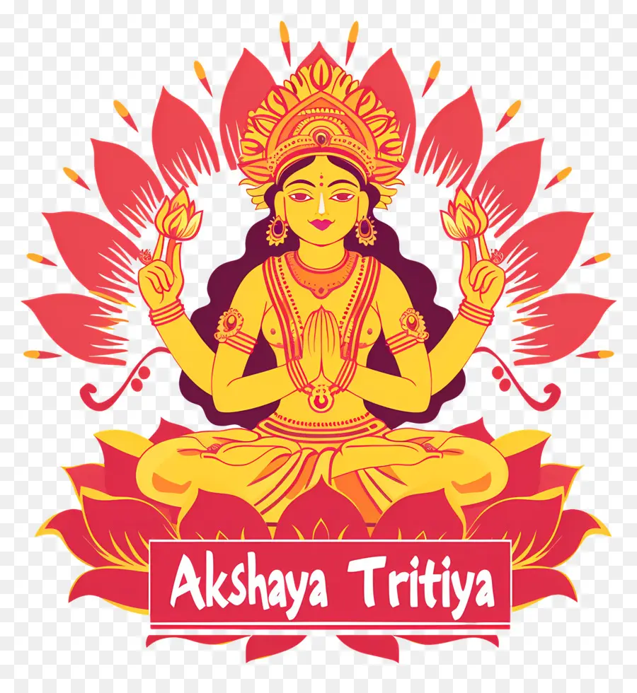 Akshaya Tritiya，Tanrıça PNG