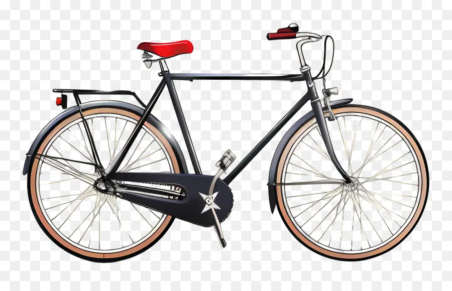 Bisiklet，Siyah Bisiklet PNG