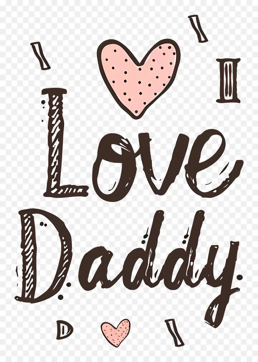 Babalar Günü，Baba Seviyorum PNG