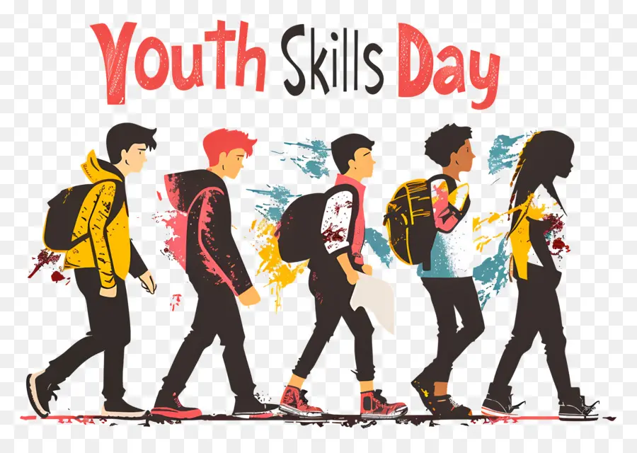 Dünya Gençlik Becerilerini Gün，çağrı PNG