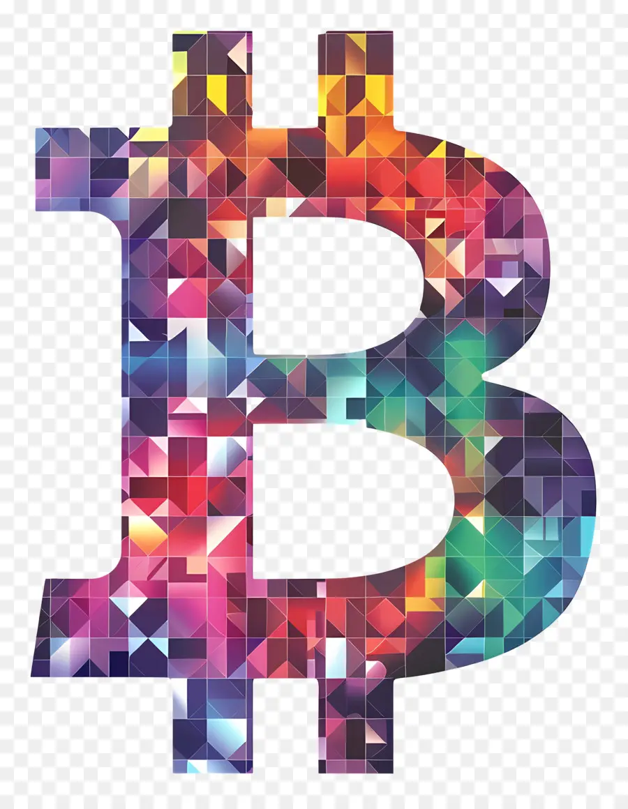 Bitcoin，Geometrik PNG