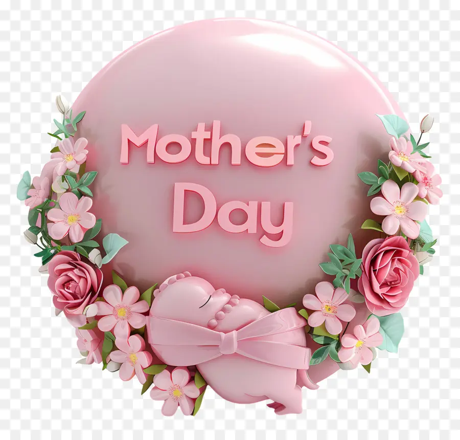 Anneler Günü，Pembe PNG