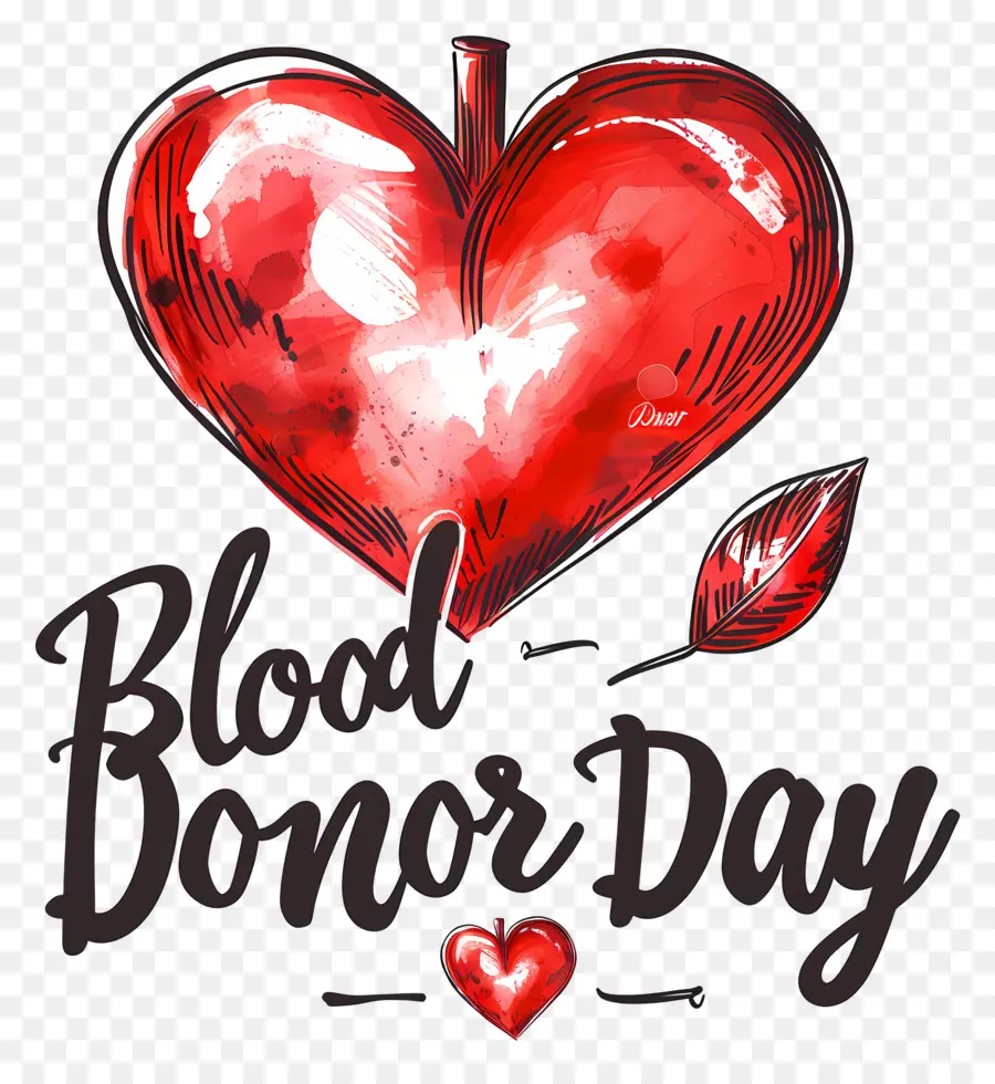 Dünya Kan Bağışçısı Günü，Handdrawn PNG