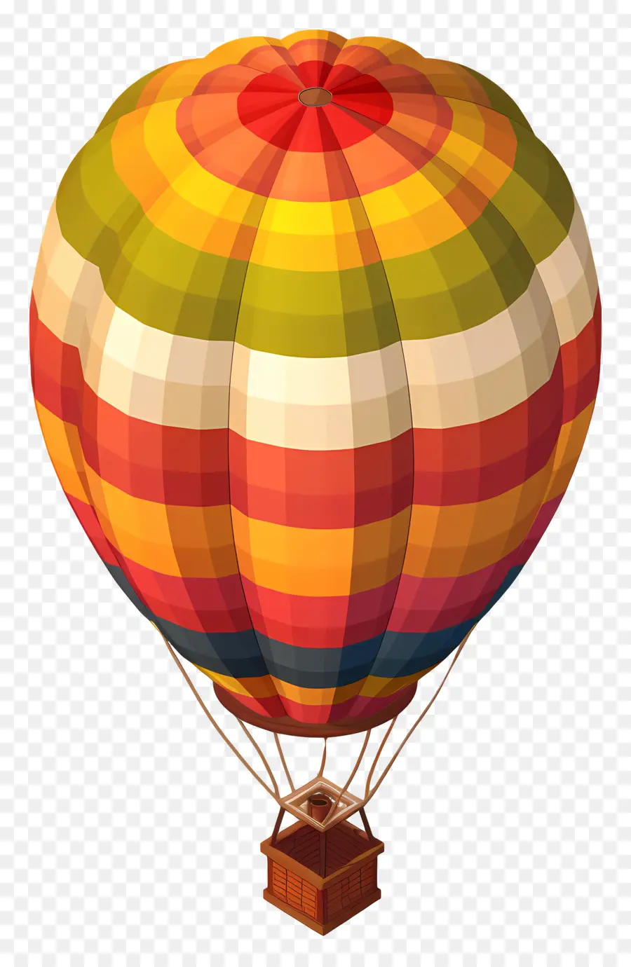 Sıcak Hava Balonu，Renkli PNG