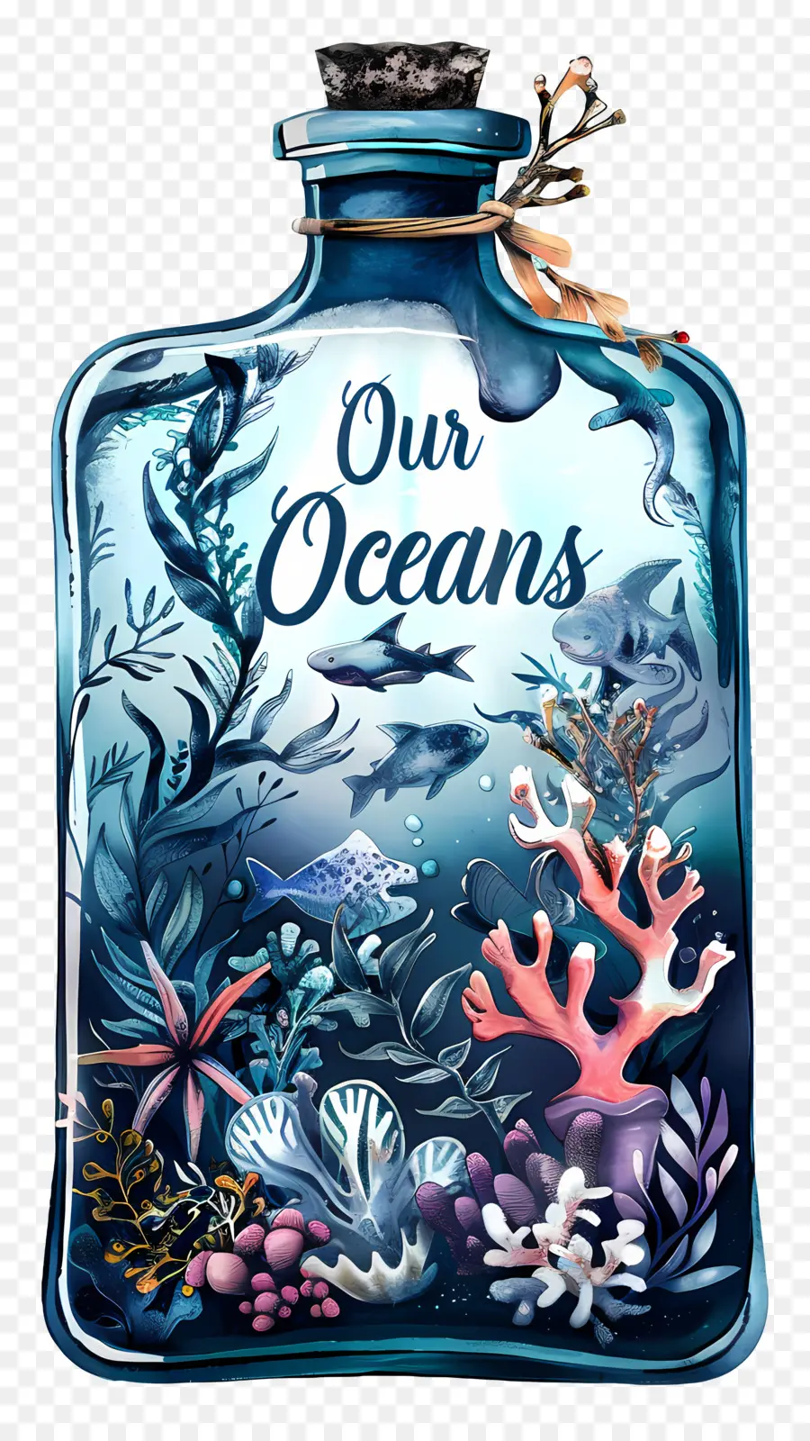 Dünya Okyanus Günü，Okyanuslarımızı PNG
