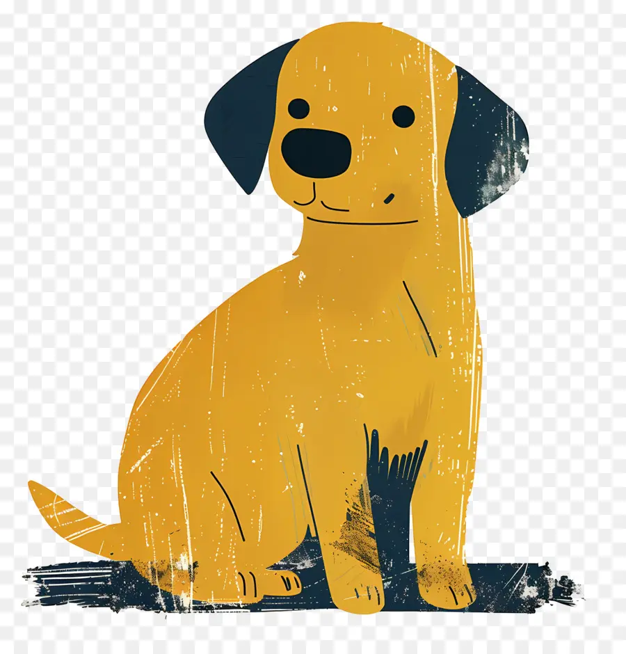 Altın Köpek，Sarı Köpek PNG