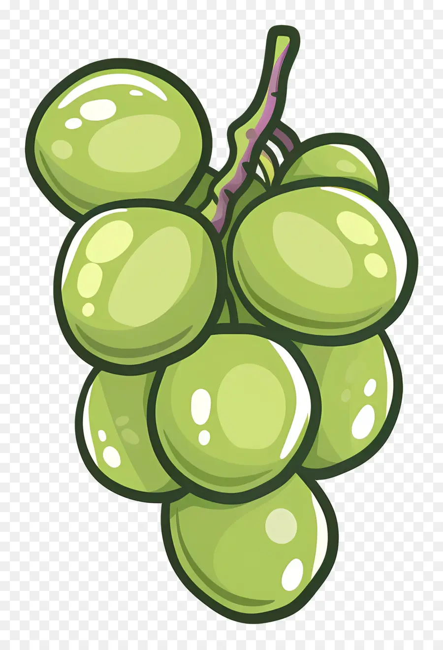 Yeşil üzüm，Yeşil Elma PNG