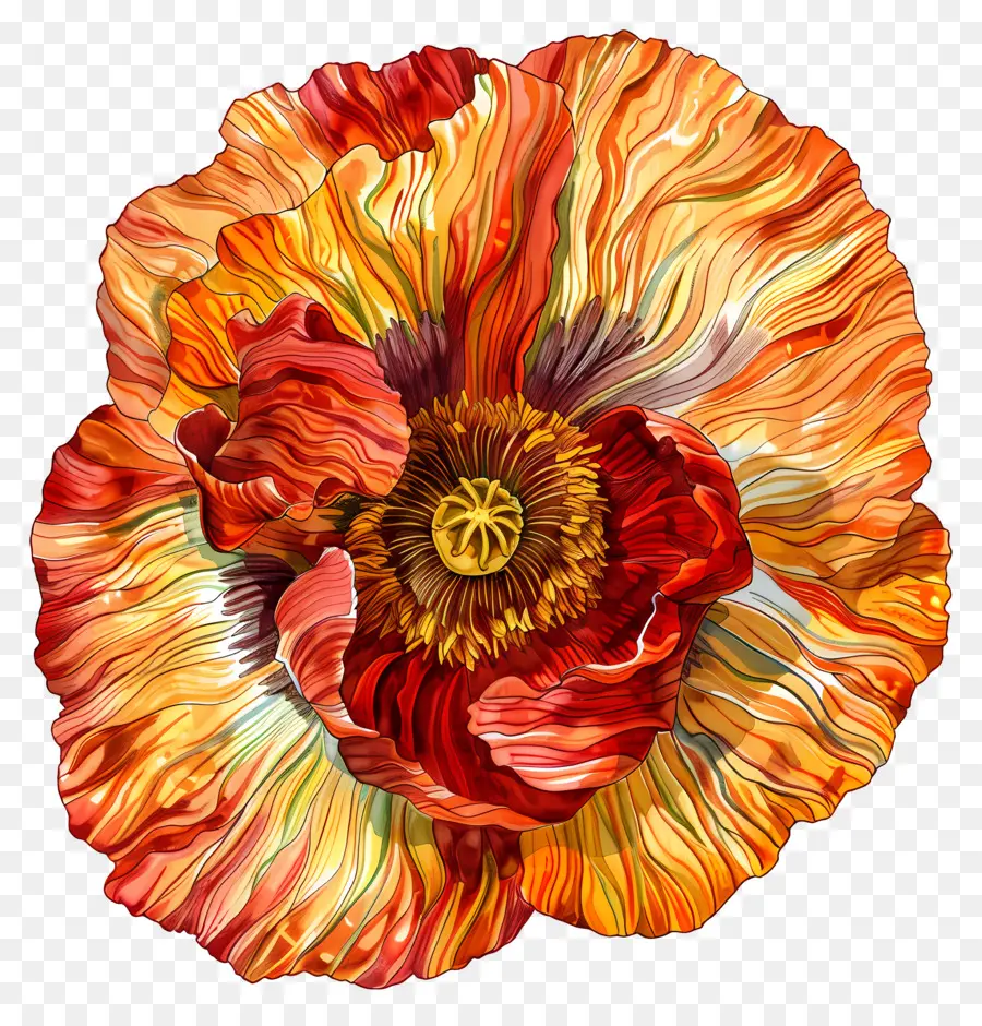 Afyon çiçeği，Kırmızı çiçek PNG