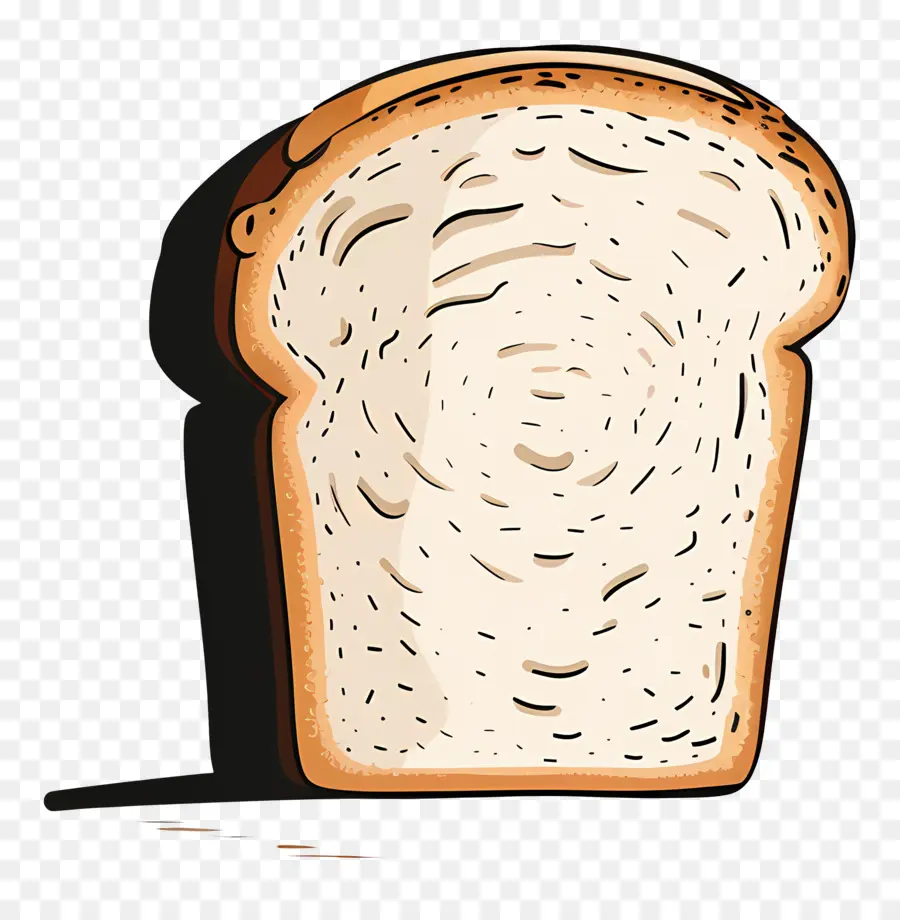 1 Dilim Ekmek，Beyaz Ekmek PNG