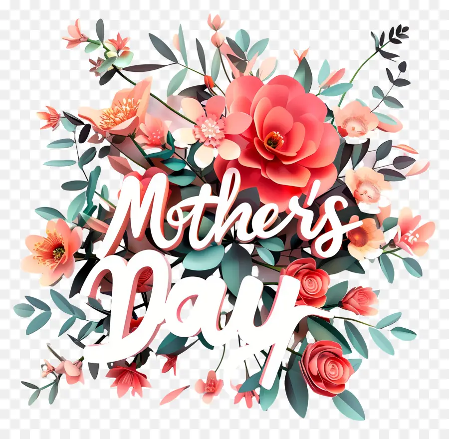 Anneler Günü，çiçek PNG