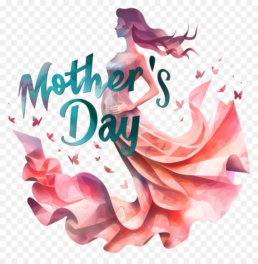 Anneler Günü，Kadın Figürü PNG