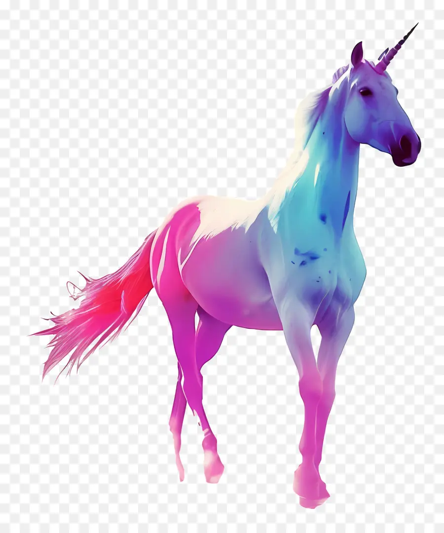 Unicorn，Mavi PNG