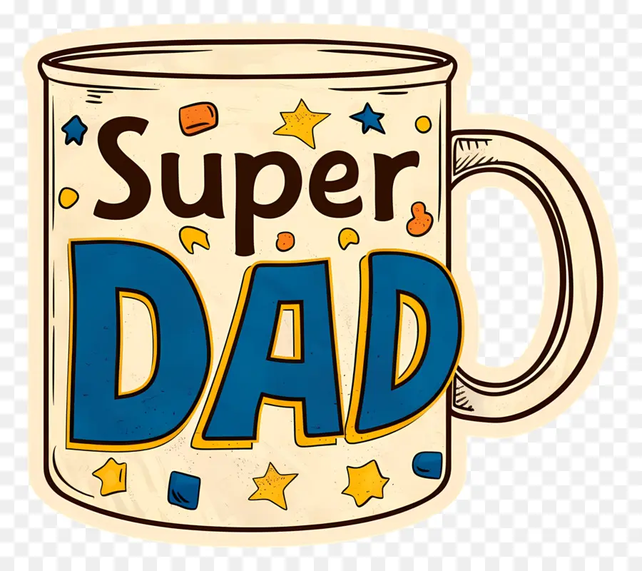 Babalar Günü，Süper Baba PNG
