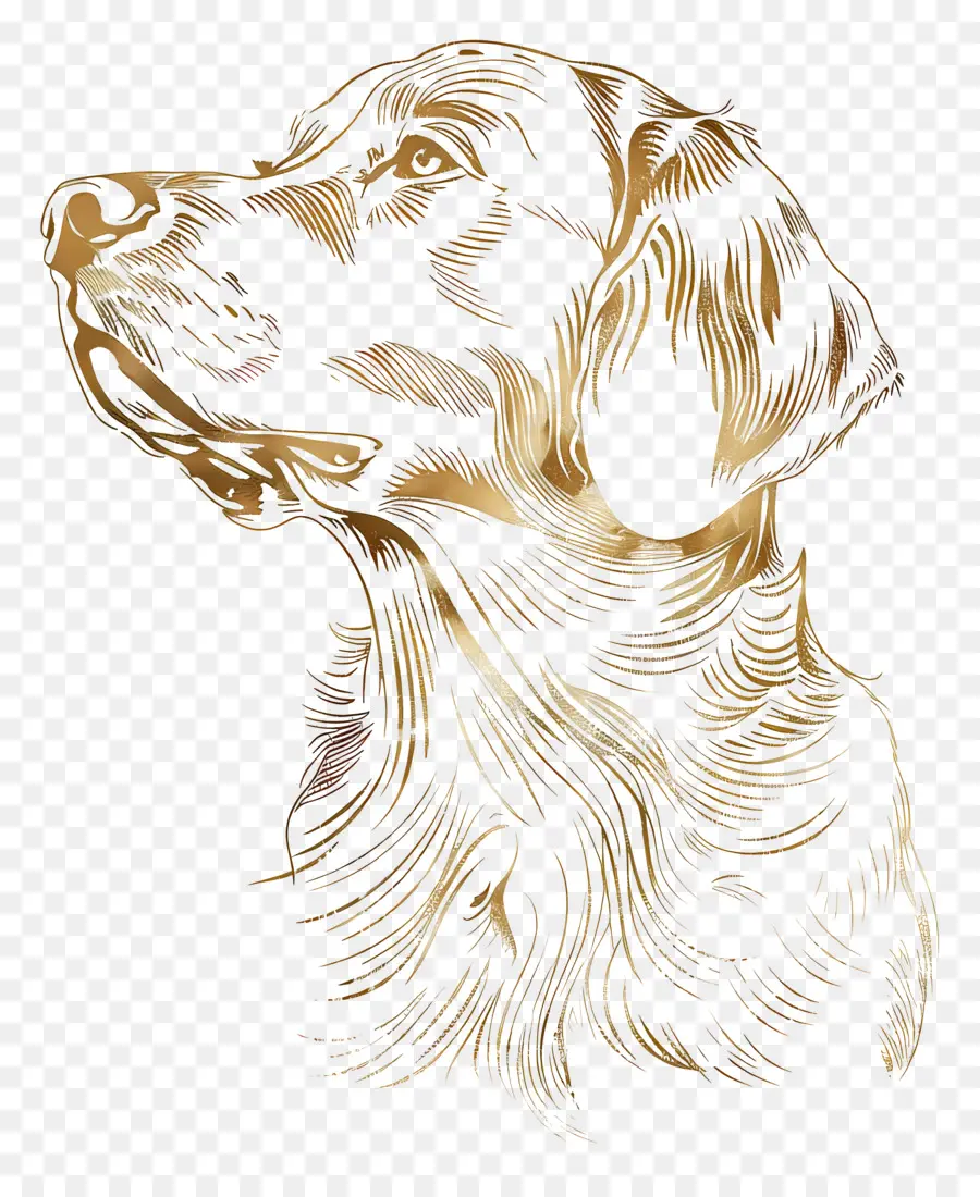 Altın Köpek，Kahverengi Köpek PNG